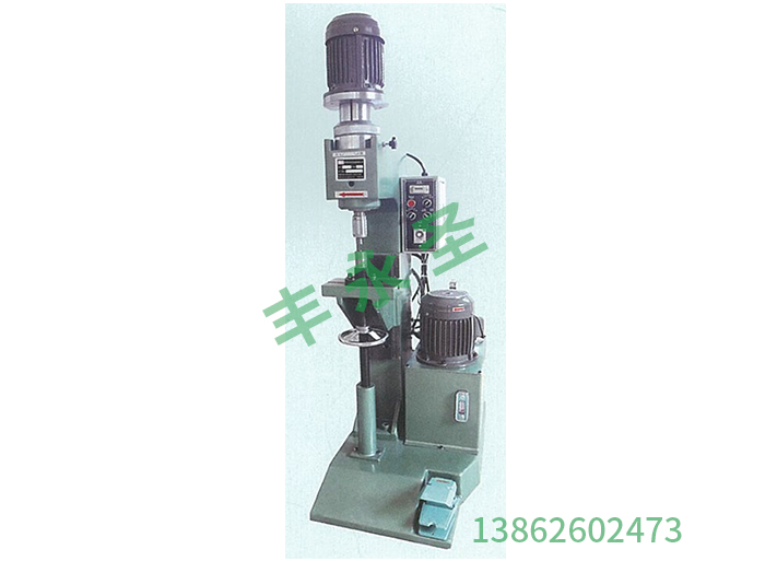 Hydraulic rotary riveting machine