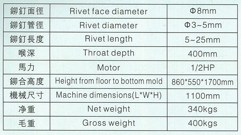 Base riveting machine